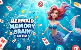 Image Mermaid Memory Brain for Kids